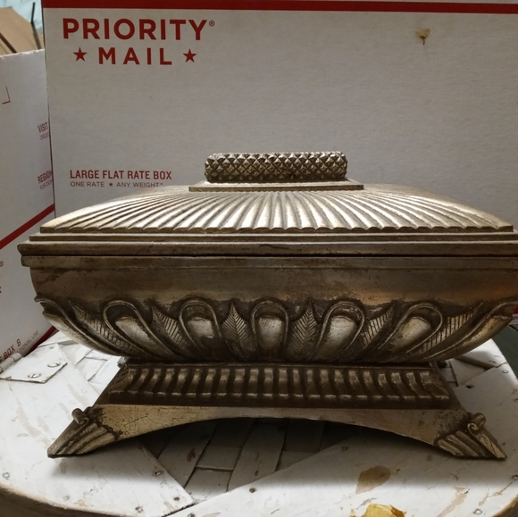 🏯ORIENTAL JEWELRY BOX VELVET LINED🌉 - Picture 11 of 16